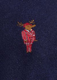 Paul Stuart Holiday Prancer Reindeer Tie, thumbnail 2