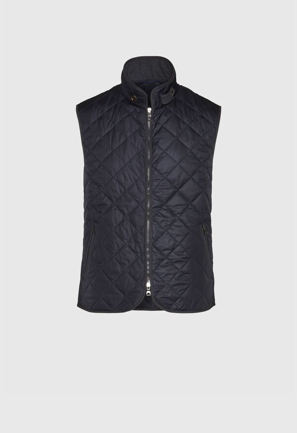 Paul Stuart Nylon Vest with Piping, image 1