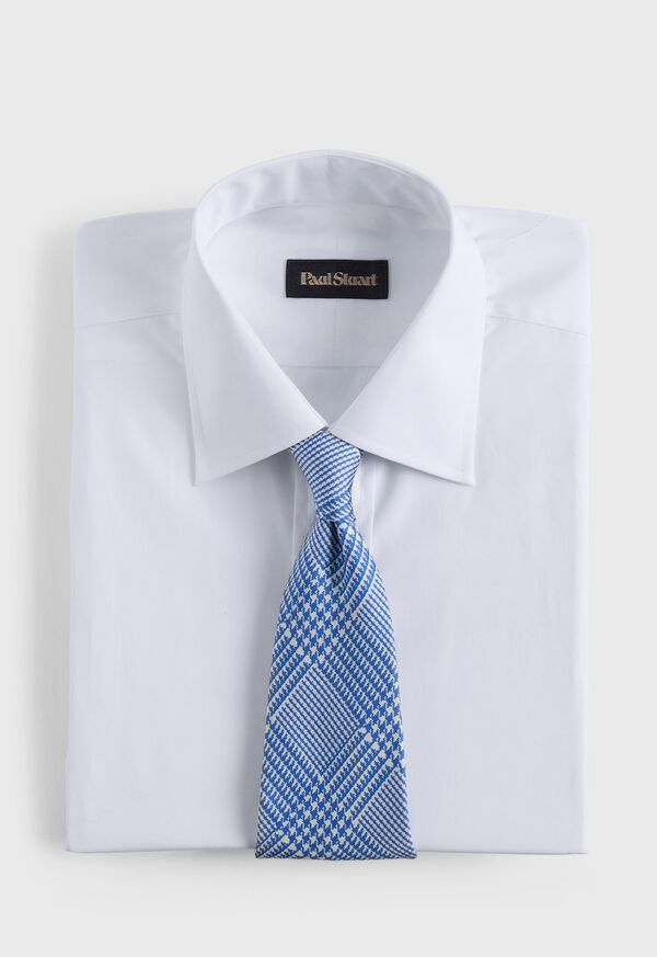 Paul Stuart Printed Silk Glenn Plaid Tie, image 3