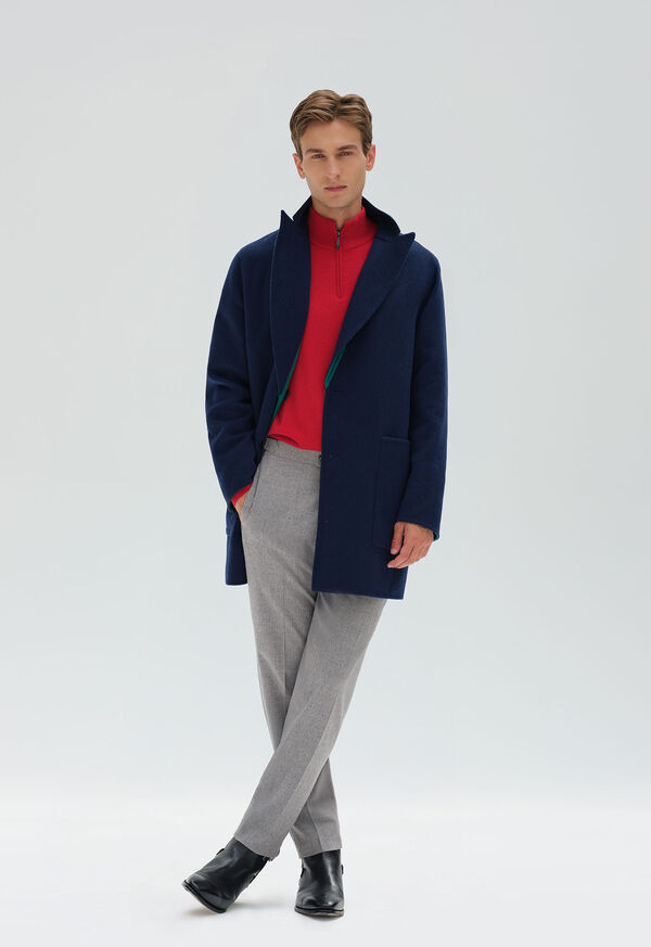 Paul Stuart Reversible Double Face Cashmere Overcoat, image 2