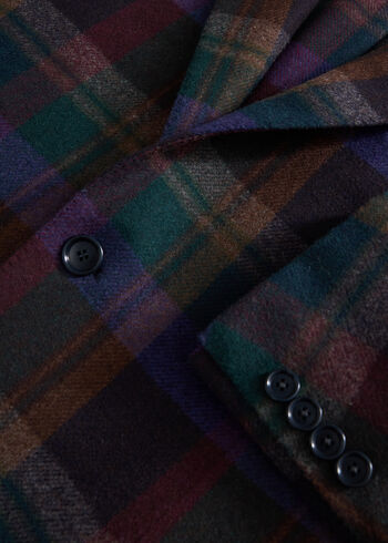 Paul Stuart Bold Plaid Fall Jacket