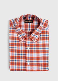Paul Stuart Big Plaid Flannel Sport Shirt, thumbnail 1