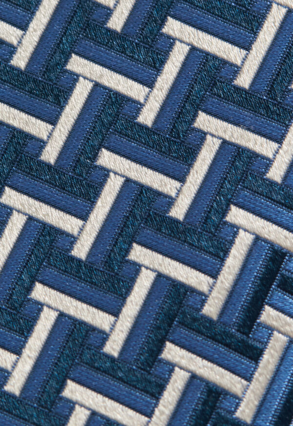 Paul Stuart Woven Silk Basketweave Tie, image 4