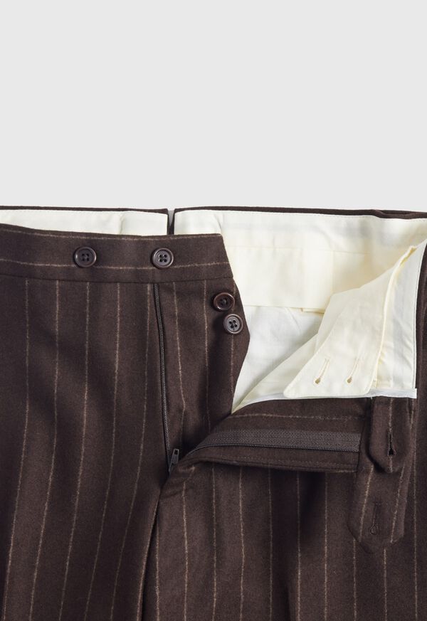 Paul Stuart Chalk Stripe Flannel Suit, image 7