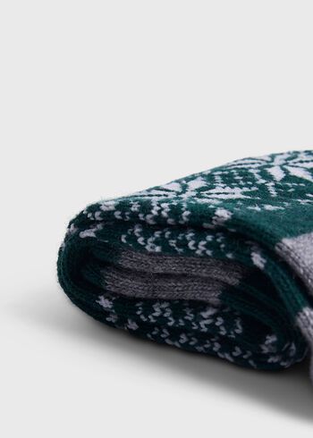 Paul Stuart Nordic Fair Isle Sock