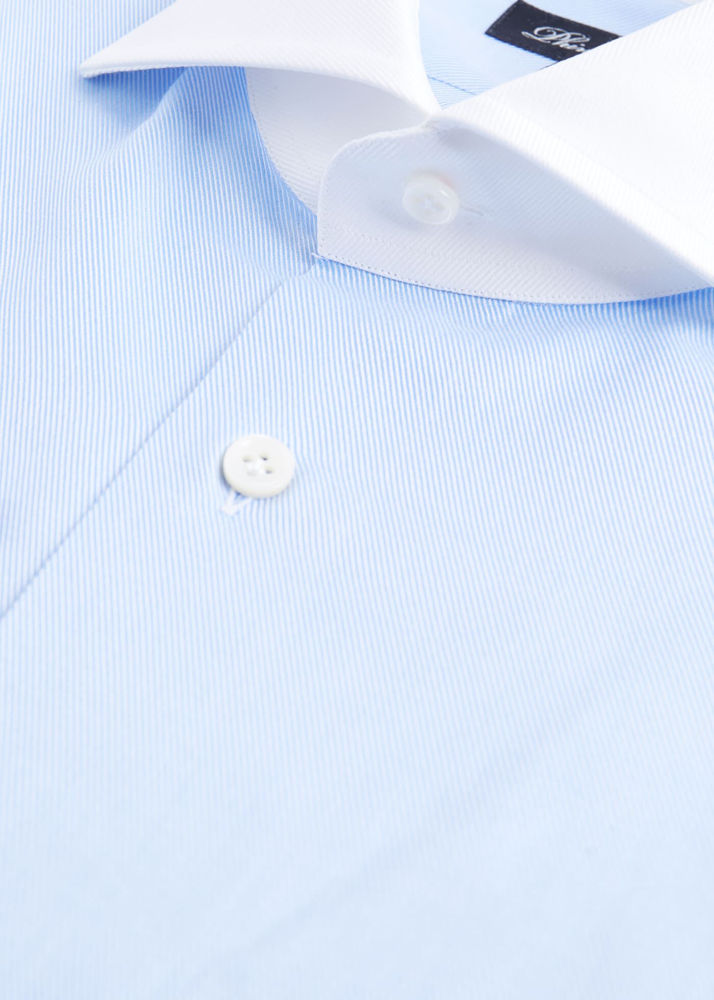 Contrast collar sales shirt mens
