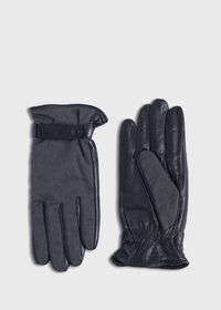 Paul Stuart Knit and Leather Two Tone Glove, thumbnail 1