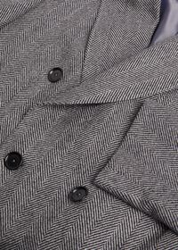 Paul Stuart Wool Double Breasted Coat, thumbnail 2