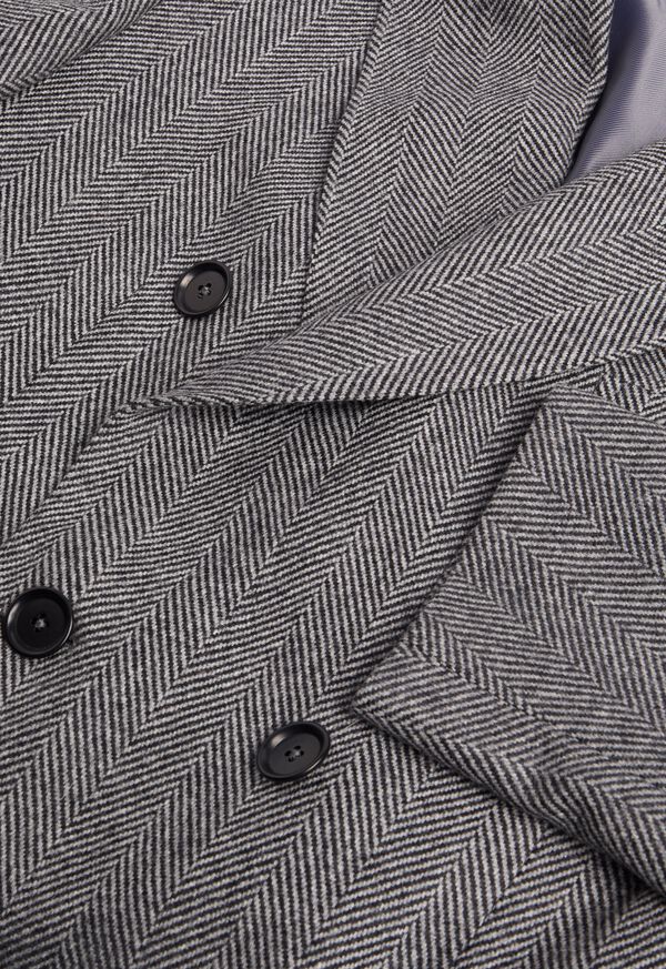Paul Stuart Wool Double Breasted Coat, image 2