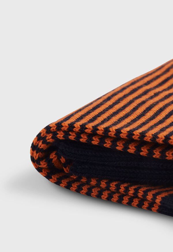 Paul Stuart Cotton Horizontal Stripe Sock, image 2