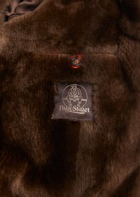 Paul Stuart Beaver Fur Lined Leather Blouson, thumbnail 5