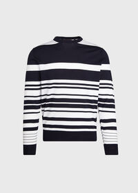 Paul Stuart Stripe Cotton Sweater, thumbnail 1
