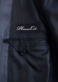 Paul Stuart Double Breasted Satin Shawl Lapel Tuxedo, thumbnail 6