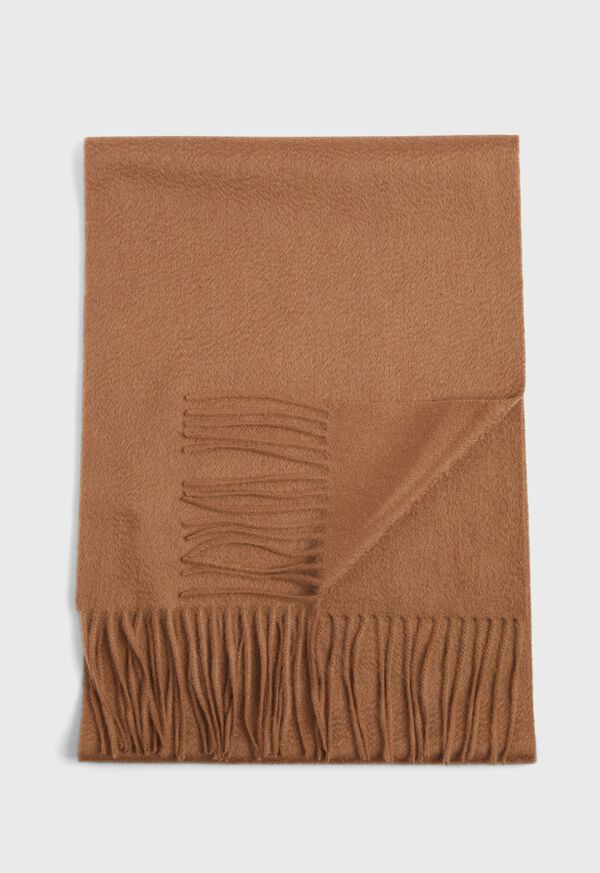 Paul Stuart Solid Cashmere Scarf, image 1