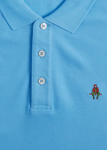 Paul Stuart Cotton Piqué Logo Polo