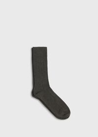 Paul Stuart Cashmere Blend Ribbed Sock, thumbnail 1