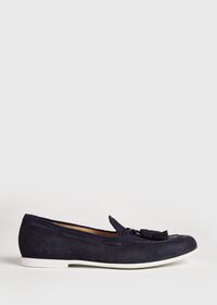 Paul Stuart Matthew II Suede Tassel Loafer, thumbnail 2