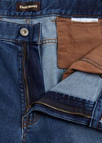 Paul Stuart Stone Washed Jean Pant, thumbnail 2