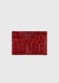 Paul Stuart Alligator Card Case, thumbnail 1