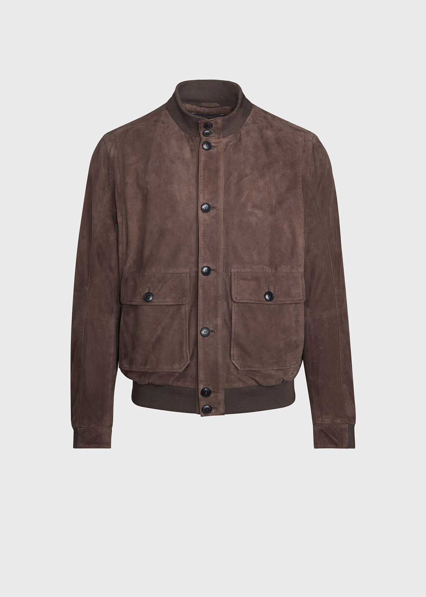 Vintage suede deals bomber jacket