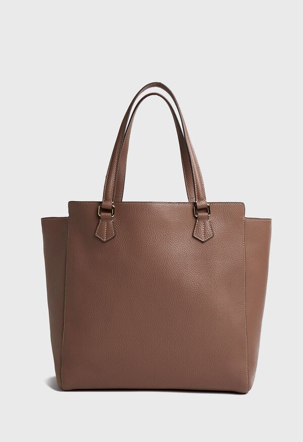 Paul Stuart Deerskin Leather Tote, image 4