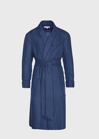 Paul Stuart Solid Linen Robe, thumbnail 1