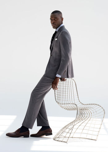 Paul Stuart Lightweight Wool Flannel Suit