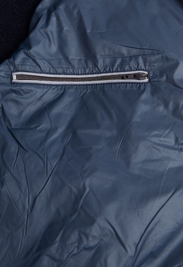 Paul Stuart Belsetta Bomber Jacket with Cashmere Knit Sleeves, image 3