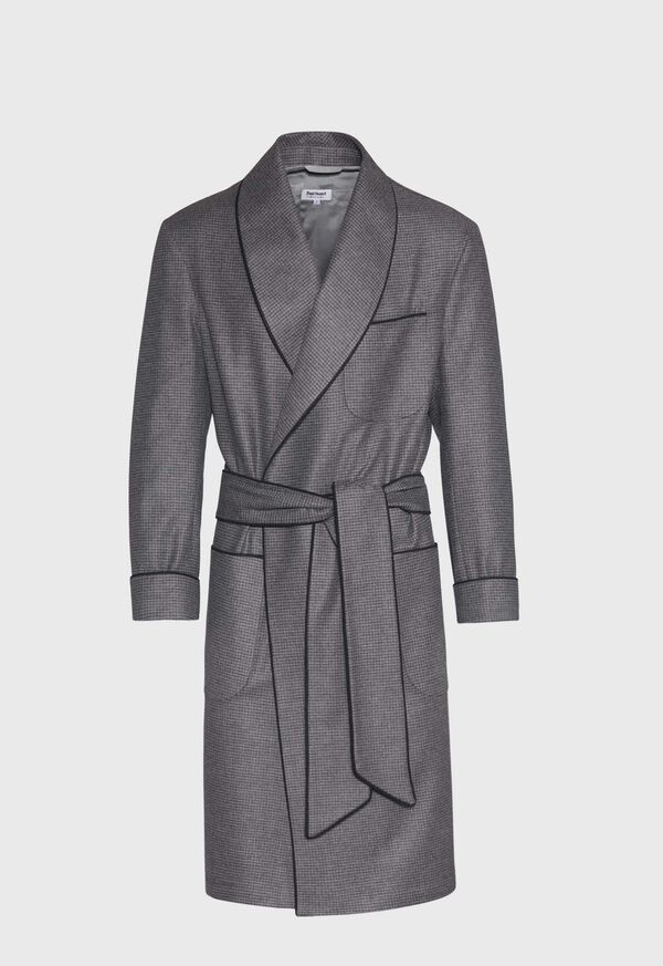 Paul Stuart Small Check Robe, image 1
