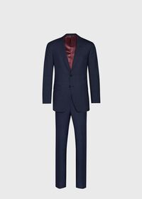 Paul Stuart Navy Houndstooth Suit, thumbnail 1