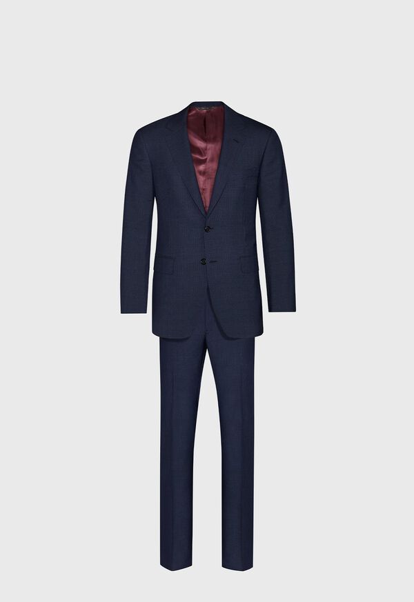 Paul Stuart Navy Houndstooth Suit, image 1