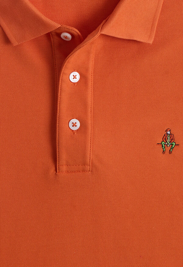 Paul Stuart Cotton Piqu&eacute; Logo Polo, image 2