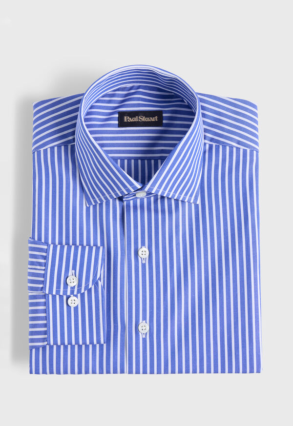 Paul Stuart Cotton Vertical Stripe Sport Shirt, image 1