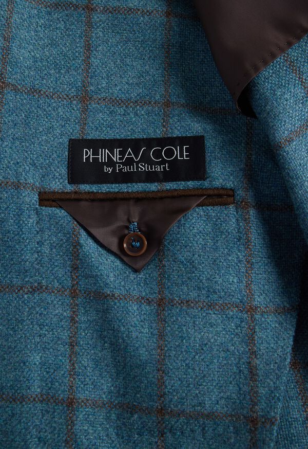Paul Stuart Basketweave Windowpane Jacket, image 3