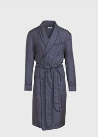 Paul Stuart Silk Pindot Robe, thumbnail 1