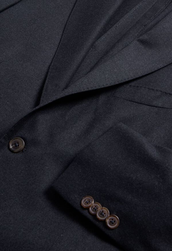 Silk & Wool Single Breasted Jacket