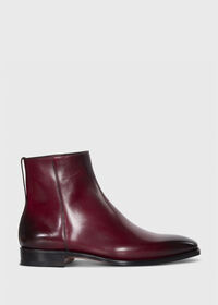 Paul Stuart Spencer Leather Zip Boot, thumbnail 1