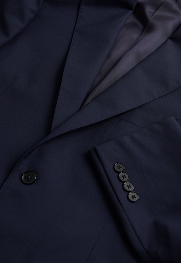 Paul Stuart Navy Summer Wool Blazer, image 2