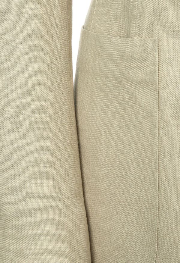 Paul Stuart Tan Unconstructed Linen Jacket, image 3