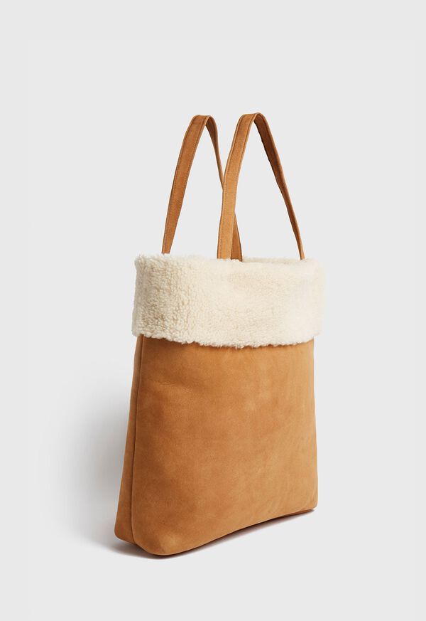 Paul Stuart Shearling Tote, image 2