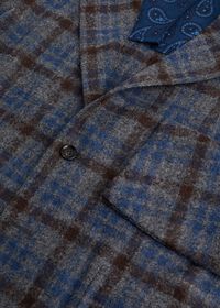 Paul Stuart Grey Plaid Blazer, thumbnail 2