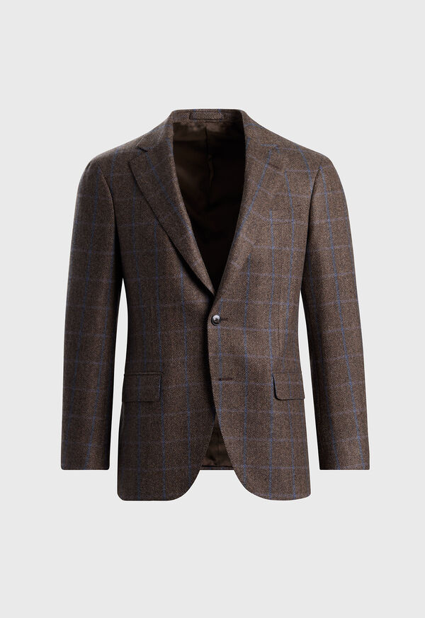 Paul Stuart Cashmere Windowpane Jacket, image 1