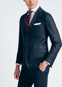 Paul Stuart Mini Houndstooth Wool Flannel Suit, thumbnail 9