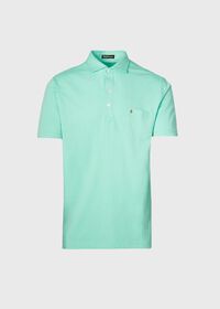 Paul Stuart Pima Cotton Front Pocket Logo Polo, thumbnail 1