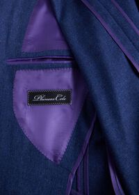 Paul Stuart Cashmere & Wool One Button Drake Jacket, thumbnail 4