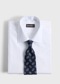 Paul Stuart Woven Silk Oval Deco Tie, thumbnail 2