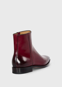 Paul Stuart Spencer Leather Zip Boot, thumbnail 3