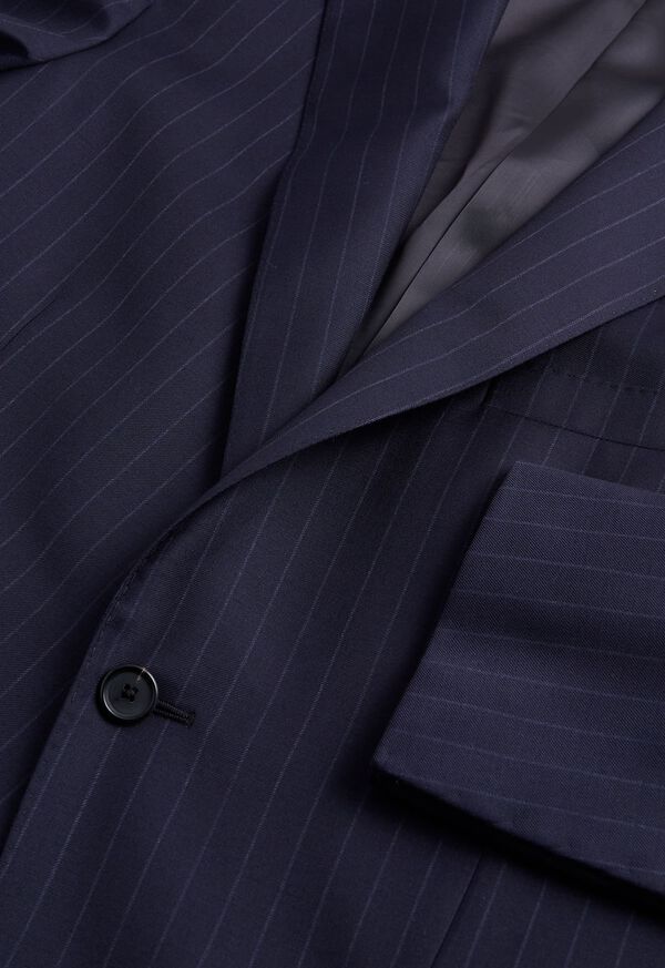 Paul Stuart Stripe All Year Wool Suit, image 3