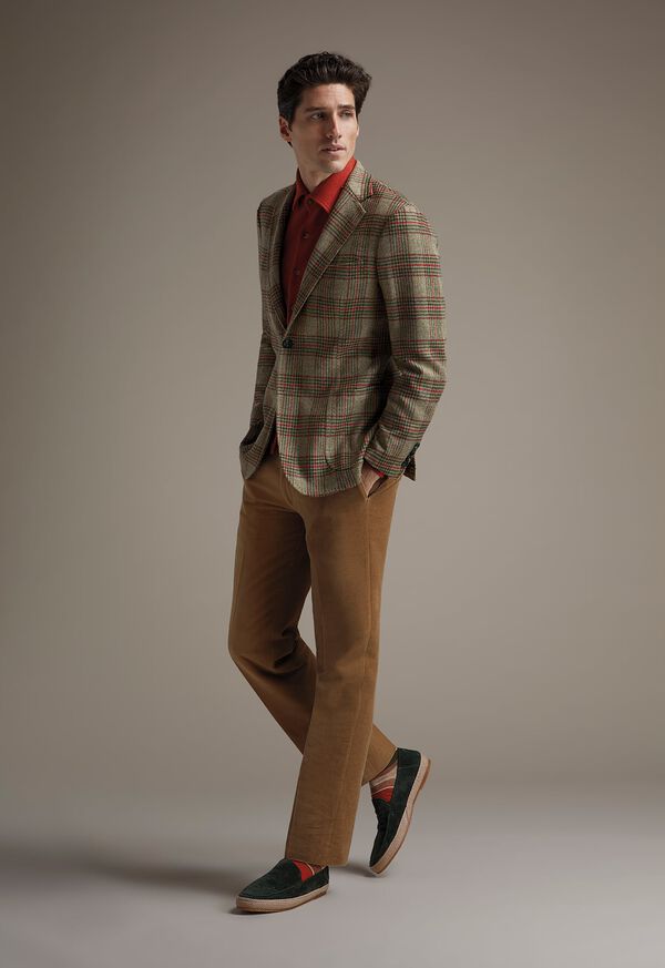 FW21 Paul Stuart Plaid Sport Jacket Look, image 1