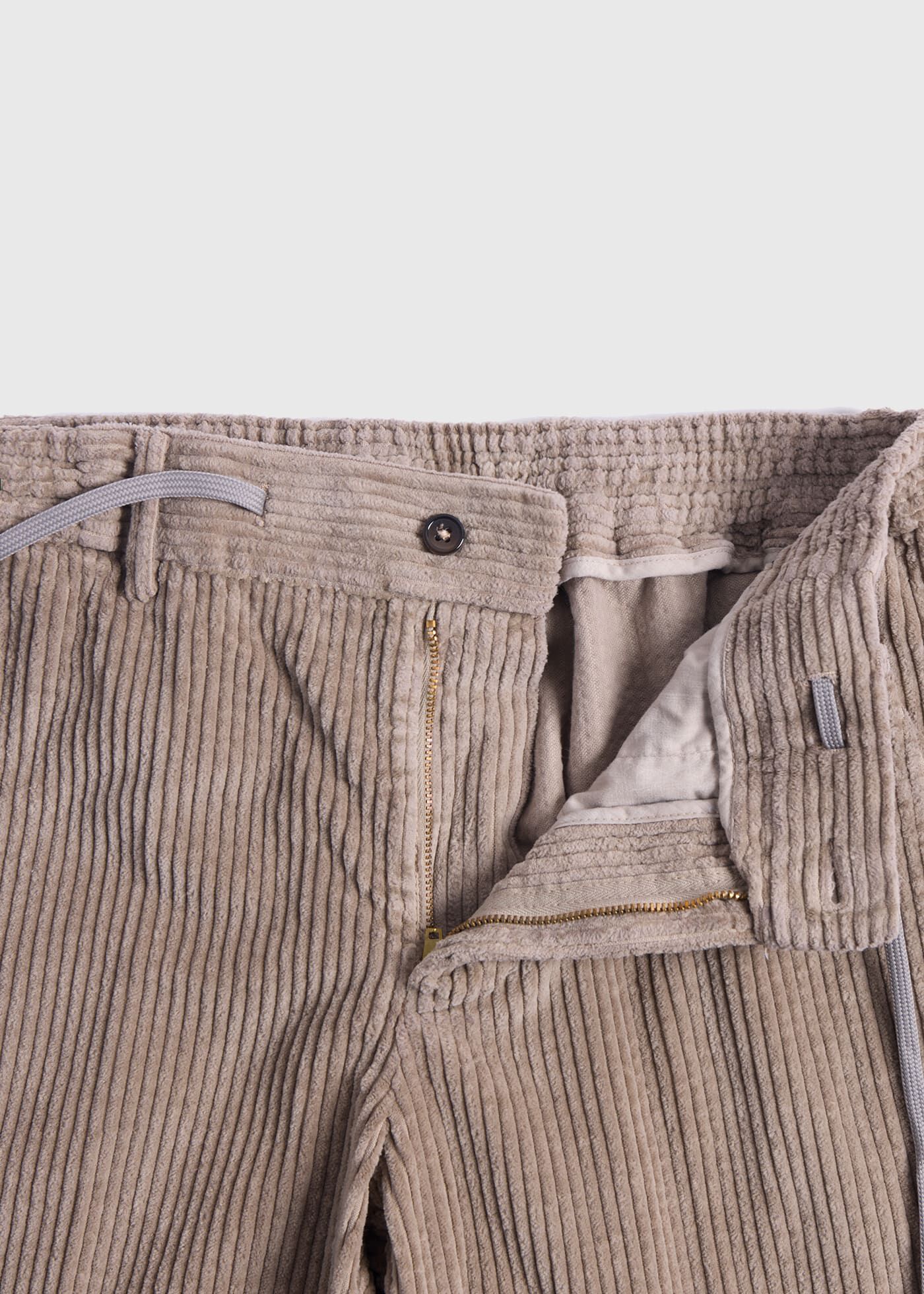 Kikomo Lifestyle Womens Pants Size 5/6 Brown Vintage 80's Corduroy Trousers